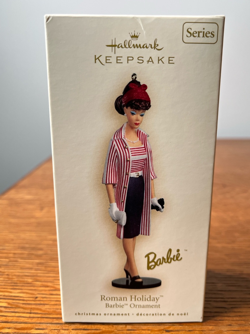 2007 Hallmark Keepsake Roman Holiday Barbie Ornament 14th Series QXI4327 In Box